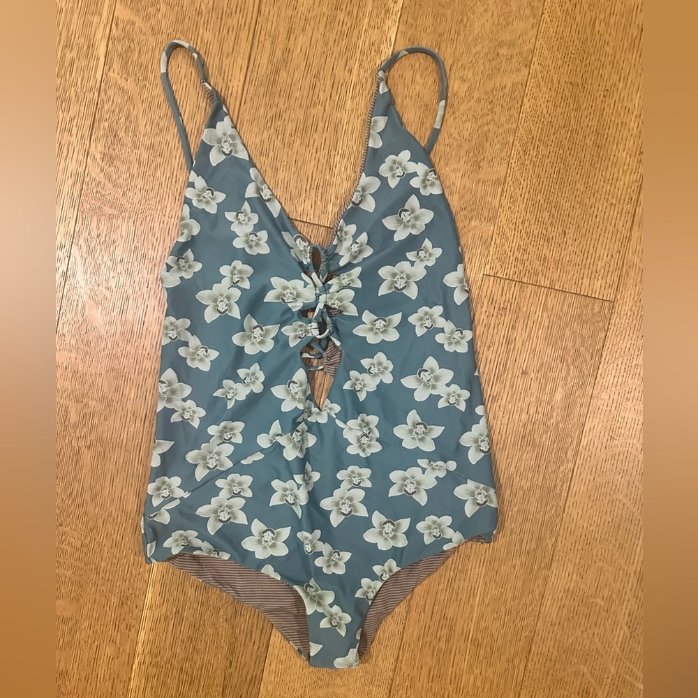ACACIA Kokomo Orchid One-Piece Swimsuit 1pc XL